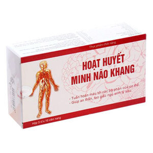 Viên uống Hoạt huyết minh não khang