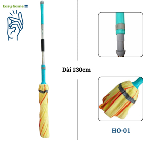 Bộ lau nhà 360 độ xoay tay HomeOne HO-01