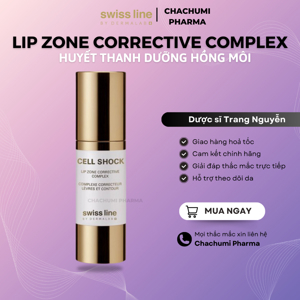 Hỗn hợp cho môi, cằm Shock Lip Zone Corrective Complex Swissline 15ml