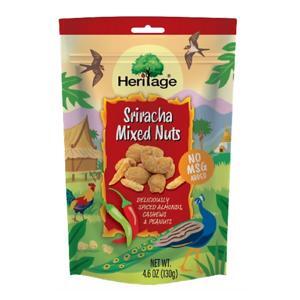 Hỗn hợp hạt khô tẩm tương ớt Sriracha Heritage I 130gr