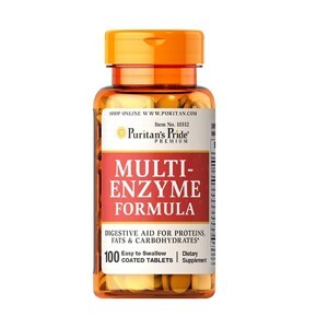 Hỗn hợp men tiêu hóa Puritan's Pride Multi Enzyme Formula 60 viên