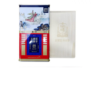 Hồng sâm củ khô KGC 20PCS 150g 7 củ hộp thiếc hồng sâm Chính phủ Cheong Kwan Jang