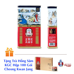 Hồng sâm củ khô KGC 30PCS 150g 10 củ hộp thiếc hồng sâm Chính phủ Cheong Kwan Jang