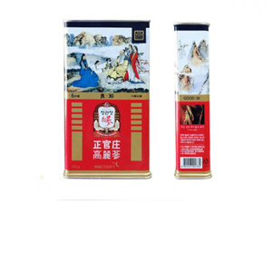 Hồng sâm củ khô KGC 30PCS 150g 10 củ hộp thiếc hồng sâm Chính phủ Cheong Kwan Jang