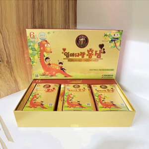 Hồng Sâm Korea Red Ginseng Kids Pocheon - 20 ml x 30 gói , cho bé biếng ăn