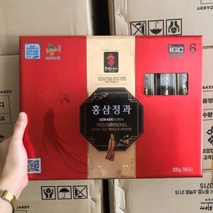 Hồng sâm nguyên củ tẩm mật ong Sobaek (300g)