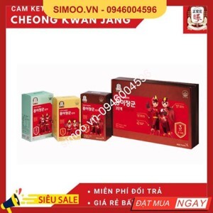 Hồng sâm trẻ em KGC Step 3 (8-10 tuổi) (20ml x 30 gói)