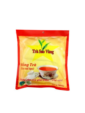 Hồng trà túi lọc Sao Vàng 300g