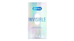 Hộp 10 cái bao cao su Durex Invisible 52mm