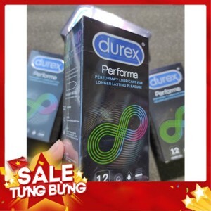 Hộp 12 cái bao cao su Durex Performa 52mm