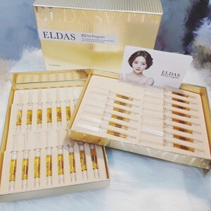 Hộp 30 ống tế bào gốc Eldas Hàn Quốc dưỡng ẩm và trẻ hóa làn da