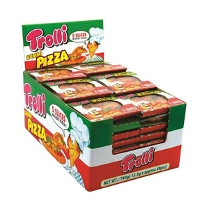 Hộp 48 gói kẹo dẻo trolli pizza 15.5gr