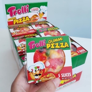 Hộp 48 gói kẹo dẻo trolli pizza 15.5gr