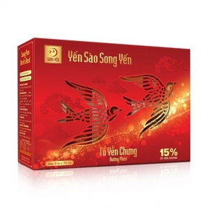 Hộp 5 hũ tổ yến chưng đường phèn Song Yến 70ml