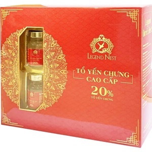 Hộp 5 hũ tổ yến chưng đường phèn Song Yến 70ml