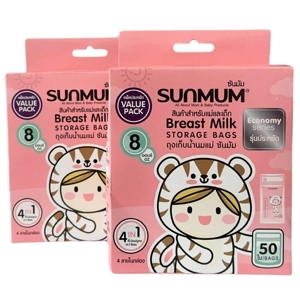 Hộp 50 túi trữ sữa mẹ Sunmum Thái Lan