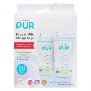 Hộp 50 túi trữ sữa Pur PUR6204 (250ml / túi)