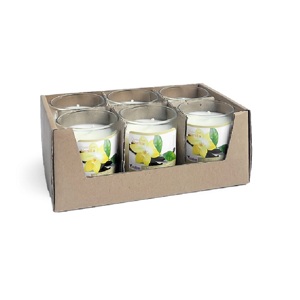 Hộp 6 ly nến thơm votives Miss Candle FtraMart NQM0413