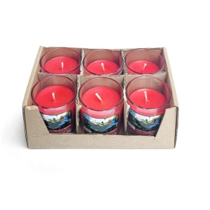 Hộp 6 ly nến thơm votives Miss Candle FtraMart NQM0413
