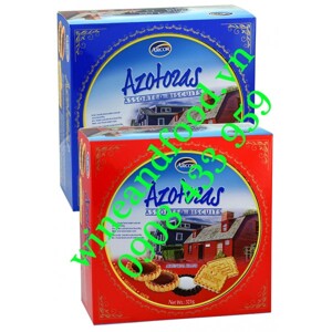 Hộp bánh Arcor Azotozas 321g hộp thiếc