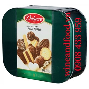 Hộp bánh Delacre Tea Time 1kg