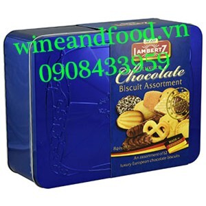 Hộp bánh lambertz Luxury Chocolate Biscuit Assortment 840g