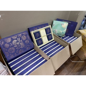 Hộp bánh trung thu 6 chiếc Mẫu đơn