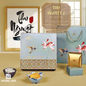 Hộp bánh trung thu Bibica thu nguyệt 4 bánh