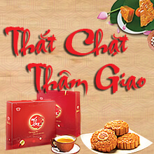 Hộp bánh trung thu Kinh đô Thắt chặt thâm giao 4 bánh