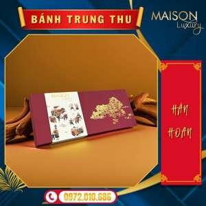 Hộp bánh trung thu Maison Hân hoan 6 bánh