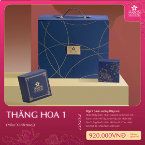 Hộp bánh trung thu Maison Thăng hoa 6 bánh