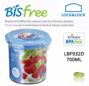 Hộp bảo quản hình tròn cao Lock&Lock Bisfree LBF932D - 700ml