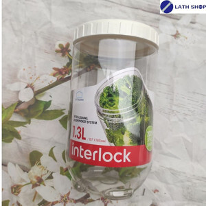 Hộp Bảo Quản Interlock Lock&Lock INL402W - 1.3 lít