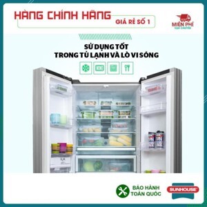 Hộp bảo quản thực phẩm ngăn mát BioZone 7500ml KB-CO7500P