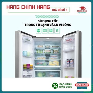 Hộp bảo quản thực phẩm Sunhouse KB-CO8700P 8700ml