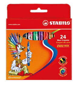 Hộp bút sáp STABILO Yippy-wax WX2824