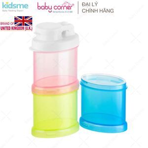 Hộp chia sữa 3 ngăn Kidsme 160150