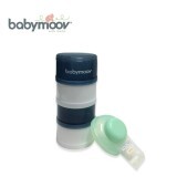 Hộp chia sữa 4 tầng màu đỏ Babymoov (BM14739/BM14740/BM00923/BM01118)