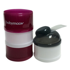 Hộp chia sữa 4 tầng màu đỏ Babymoov (BM14739/BM14740/BM00923/BM01118)