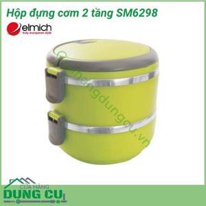 Hộp cơm Smart Cook SM6298 - 2 tầng