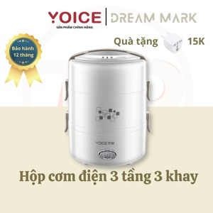 Hộp cơm cắm điện 3 tầng Yoice Y-DFH3