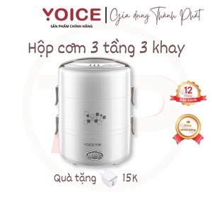 Hộp cơm cắm điện 3 tầng Yoice Y-DFH3