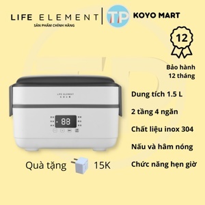 Hộp cơm cắm điện đa năng Life Element DFH-F36