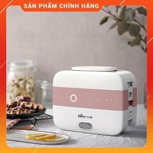 Hộp cơm điện Bear DFH-B17H1 - 4 khay inox 2 tầng