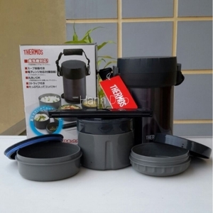 Hộp cơm giữ nhiệt 3 ngăn của Thermos JBG-1801