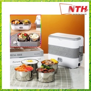 Hộp cơm hâm nóng 2 tầng 4 ngăn Bucook DFH-C02