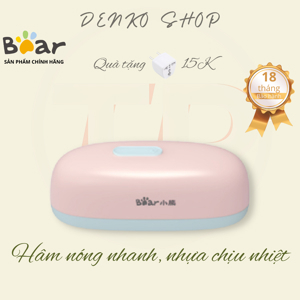 Hộp cơm sạc pin tích điện tự hâm, giữ ấm Bear DFH-P07A1