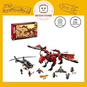 Hộp đồ chơi lắp ráp ninja rồng first bourne 10938