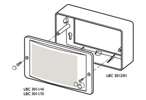 Hộp đỡ loa dương tường BOSCH LBC-3012/01