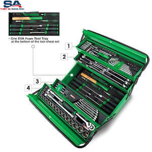 Hộp đồ nghề 111 chi tiết Toptul GCAZ111A